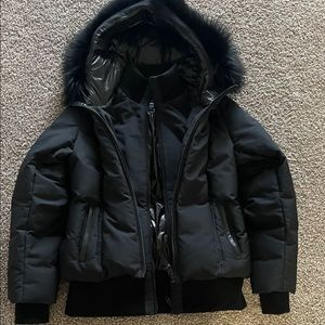 Mackage Romane-X Black, size L. New with tags removed